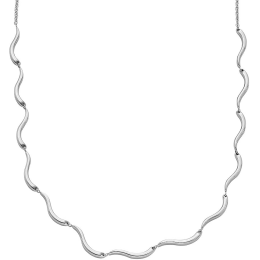 Skagen - Collier vague acier - Réf SKJ1795040