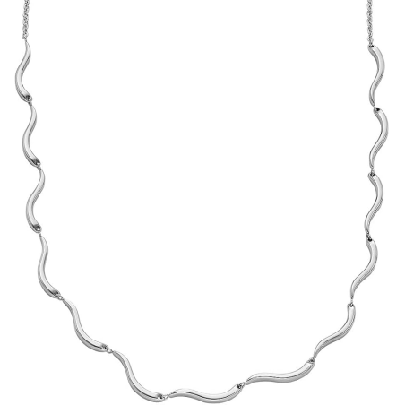 Skagen - Collier vague acier - Réf SKJ1795040