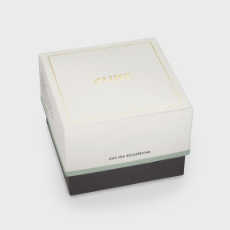 CLUSE GRACIEUSE PETITE VERT ACIER DORÉ CW11811