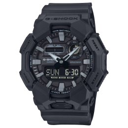 Casio - Montre Homme  G-Shock Black on Black - ref GA-010-1A1ER