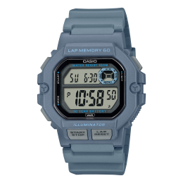 Casio - Montre Homme  Timeless bleue - ref WS-1400H-2AVEF