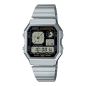 Casio - Montre Homme  Vintage noire - ref A130WE-1AEF