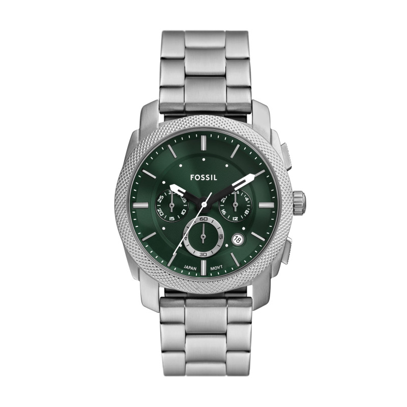 Fossil - Montre Homme  Machine verte - ref FS6079