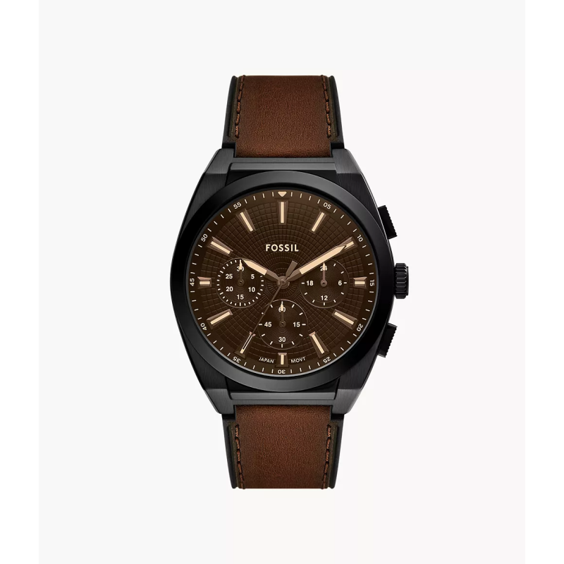 Fossil - Montre Homme  Everett marron - ref FS6108