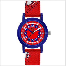 Ice Watch - Montre Junior  Ice Learning Football rouge - ref 22694