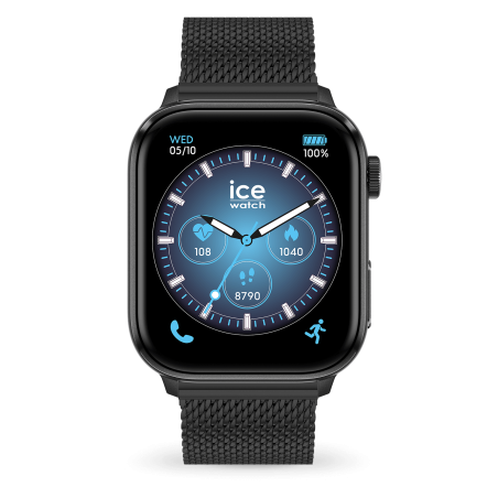 Ice Watch - Montre Mixte  connectée Ice Smart 3.0 noire - ref 024300
