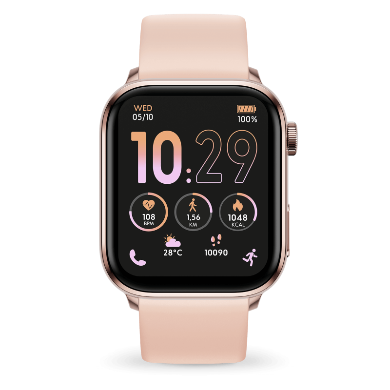Ice Watch - Montre Femme  connectée Smart 3.0 noire rose dorée - ref 024303