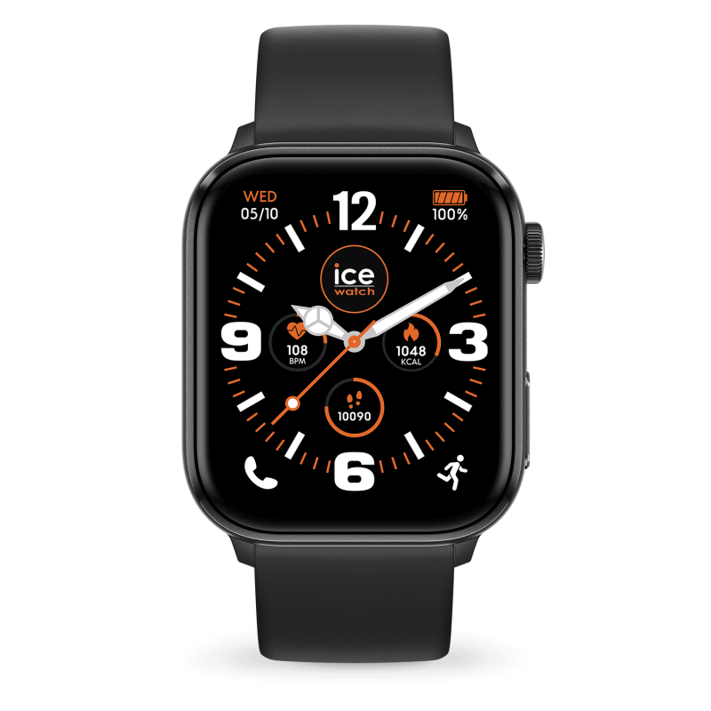 Ice Watch - Montre Mixte  connectée Ice Smart 3.0 noire - ref 024299