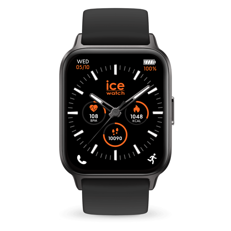 Ice Watch - Montre Homme  connectée Ice Fit 1.0 noire - ref 024104