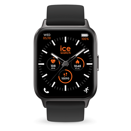 Ice Watch - Montre Homme  connectée Ice Fit 1.0 noire - ref 024104