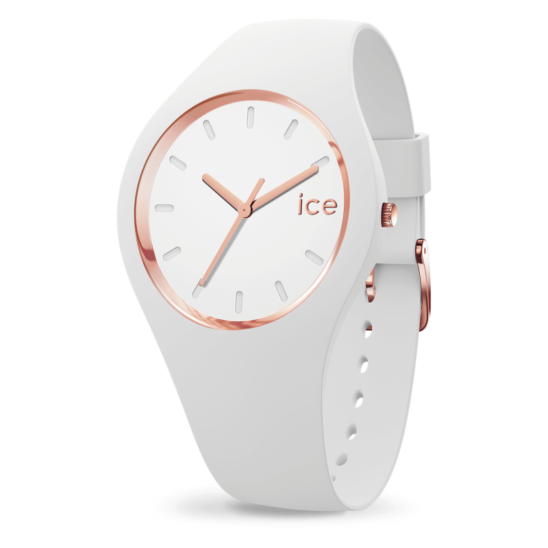 Ice Watch - Montre Femme  Ice Iconic Glam blanche - ref 024522