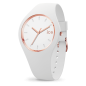 Ice Watch - Montre Femme  Ice Iconic Glam blanche - ref 024522