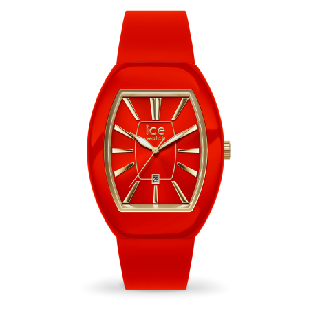 Ice Watch - Montre Femme  Ice Boliday rouge doré - ref 024542