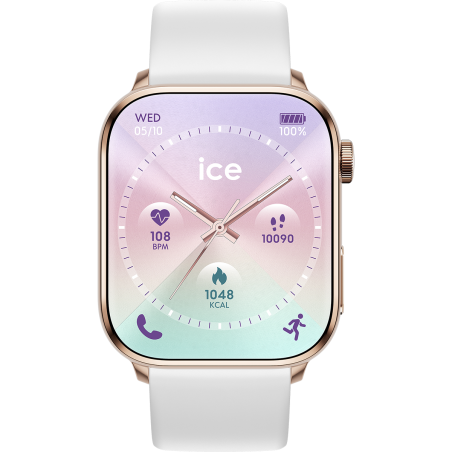Ice Watch - Montre Femme  connectée Ice Smart 3.0 doré rose - ref 024302