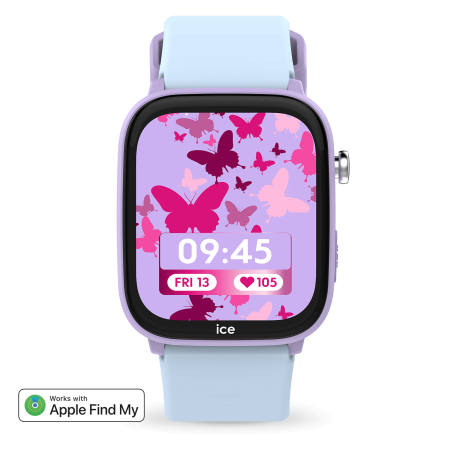 Ice Watch - Montre Junior  connectée Ice Smart Junior 3.0 Find My violet - ref 24550