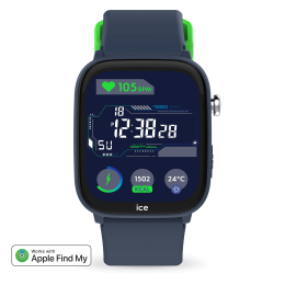 Ice Watch - Montre Junior  connectée Ice Smart Junior 3.0 Find My bleue - ref 24547