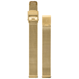 Pierre Lannier - Montre Femme Bracelet  acier milanais doré 12 mm - ref BRA009A1222