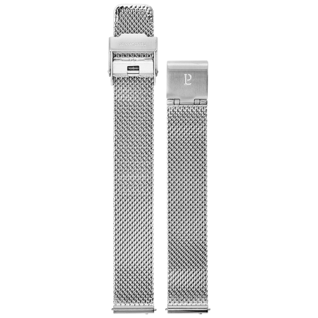 Pierre Lannier - Montre Femme Bracelet  acier milanais argté 14 mm - ref BRA018A1411