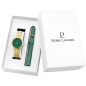 Pierre Lannier - Montre Femme Coffret  Éolia verte et bracelet acier - ref 440F572