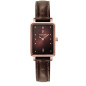 Pierre Lannier - Montre Femme  Ariane chocolat bracelet en cuir - ref 050K984