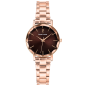 Pierre Lannier - Montre Femme Coffret  Multiples marron bracelet chaîne à perles naturelles Tallia - ref 175F988