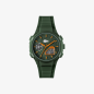 Lacoste - Montre Homme  LC33 kaki bracelet silicone - ref 2011367