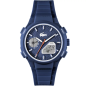 Lacoste - Montre Homme  LC33 bleue bracelet silicone - ref 2011370