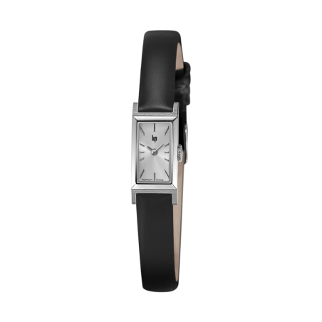 LIP - Montre Femme  Churchill T13 grise cuir noir - ref 671931