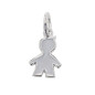 BIJOU COLLECTION - Médaille petit garçon argent massif rhodié Ref 1010525