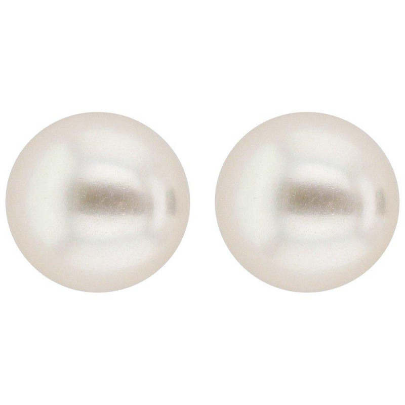 BIJOU COLLECTION - Boucles d'oreilles or 18 carats jaune avec perle de culture d'eau douce Ref 1017997