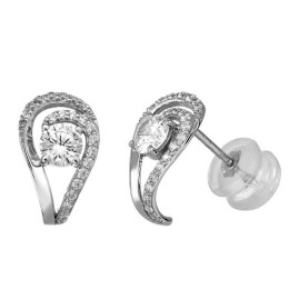 BIJOU COLLECTION - Boucles d'oreilles fantaisies en or bicolore Ref 1021068