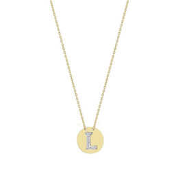 BIJOU COLLECTION - Collier jeton rond en or jaune  Ref 1021072
