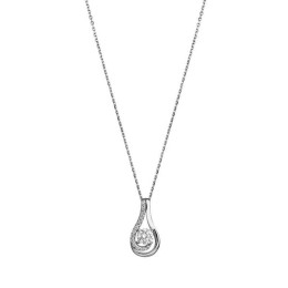 BIJOU COLLECTION - Collier fantaisie en or blanc Ref 1021077