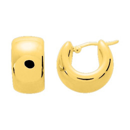 BIJOU COLLECTION - Boucles doreilles électroformées plaqué or Ref 135548