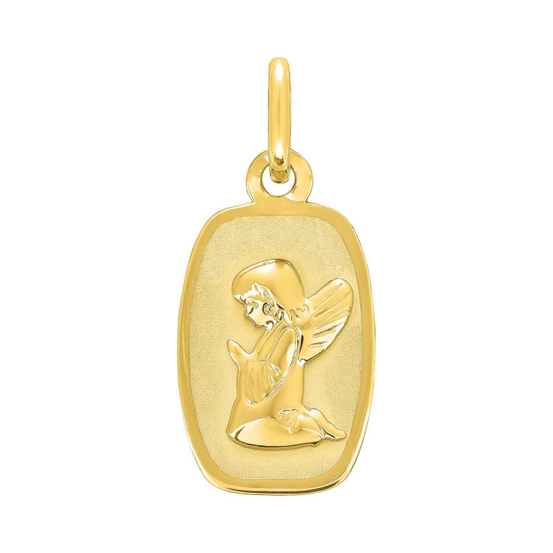 BIJOU COLLECTION - Médaille ange or jaune 18 carats Ref 20879