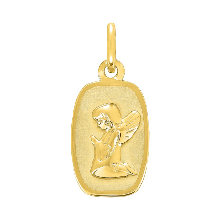 BIJOU COLLECTION - Médaille ange or jaune 18 carats Ref 20879