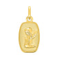 BIJOU COLLECTION - Médaille ange or jaune 18 carats Ref 20879