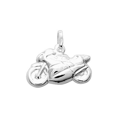 BIJOU COLLECTION - Pendentif argent massif rhodié Ref 316012