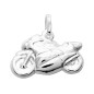BIJOU COLLECTION - Pendentif argent massif rhodié Ref 316012