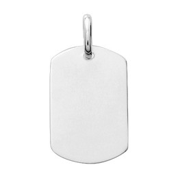 BIJOU COLLECTION - Pendentif argent massif rhodié 2,50 g Ref 316022