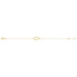 BIJOU COLLECTION - Bracelet perle de culture deau douce or jaune 9 carats Ref 497032.P0