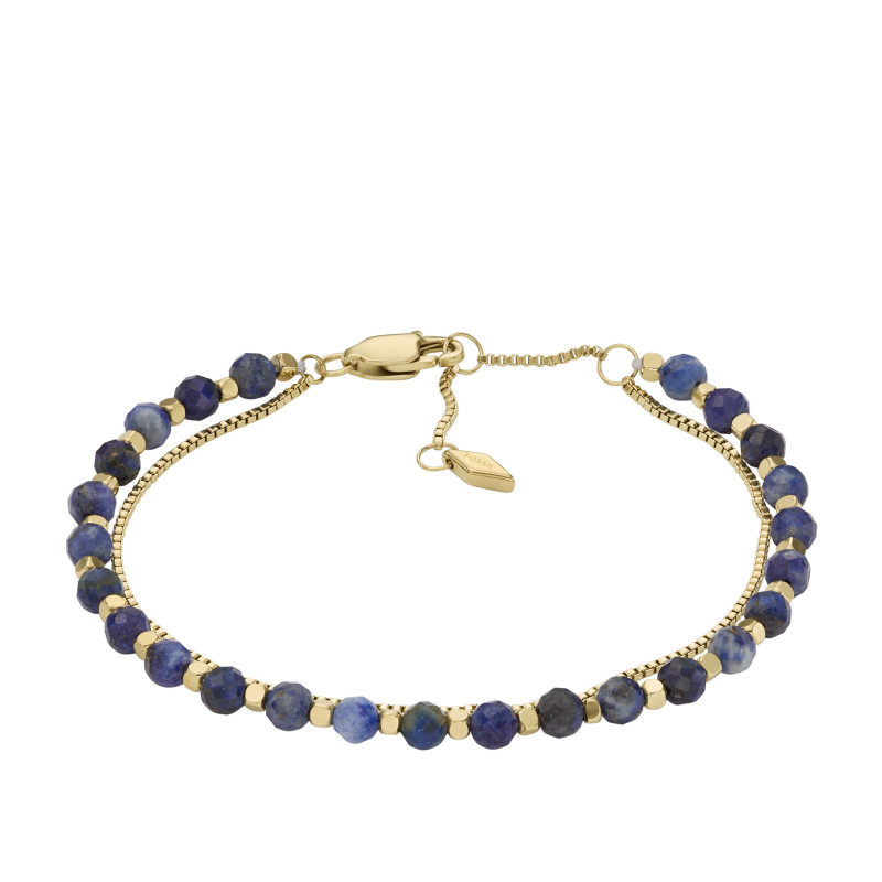 Fossil - Bracelet All Stacked Up lapis lazuli Ref JF04540710