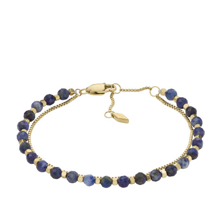 Fossil - Bracelet All Stacked Up lapis lazuli Ref JF04540710
