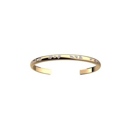 Les Cadettes - Bracelet Gigi plaqué or avec laque Ref 70394991953000