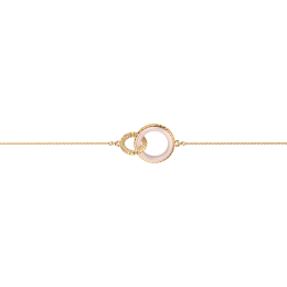 Les Cadettes - Bracelet Sunset doré et laque nude Ref 70444501958_190