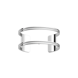 Les Georgettes - Bracelet Les Précieuses Pure argenté rhodié 25 mm Ref 70352821608000
