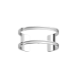 Les Georgettes - Bracelet Les Précieuses Pure argenté rhodié 25 mm Ref 70352821608000