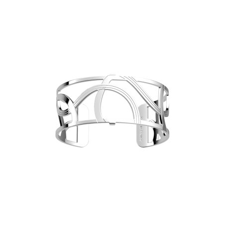 Les Georgettes - Bracelet Enlacement argenté 25 mm Ref 70391261600000