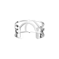 Les Georgettes - Bracelet Enlacement argenté 25 mm Ref 70391261600000