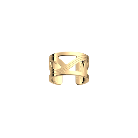 Les Georgettes - Bague Enlacement doré 12 mm Ref 70399170100